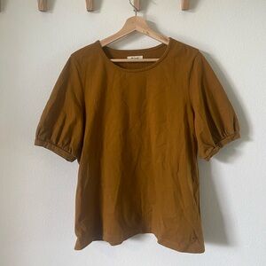 Madewell Women's Ochre Short Sleeve Top